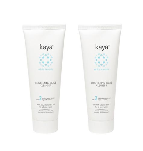 Set of 2 Brightening Beads Cleanser with AHA & Vit B3 for All Skin Types - 100ml each